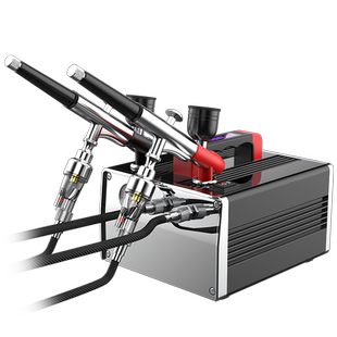 充电式电动高达模型上色手办喷漆笔丙烯颜料墙彩绘画烘焙小型喷枪