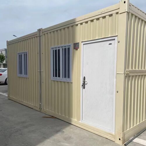 集装箱打包箱工地临时宿舍办公室移动房简易预制房屋箱房折叠箱房
