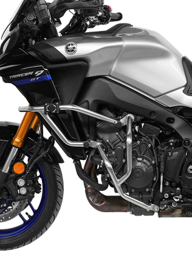 GSADV适用雅马哈tracer9GT上下护杠不锈钢保险杠防摔改装三箱尾箱