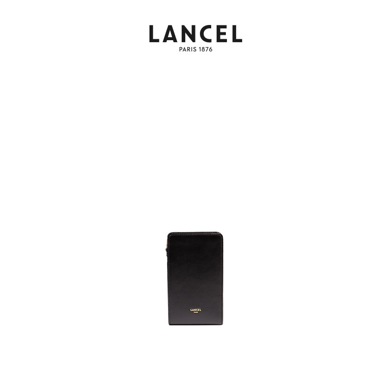 LANCEL/兰姿 ORIGAMI系列迷你单肩斜挎包 拉链包牛皮真皮轻奢女包