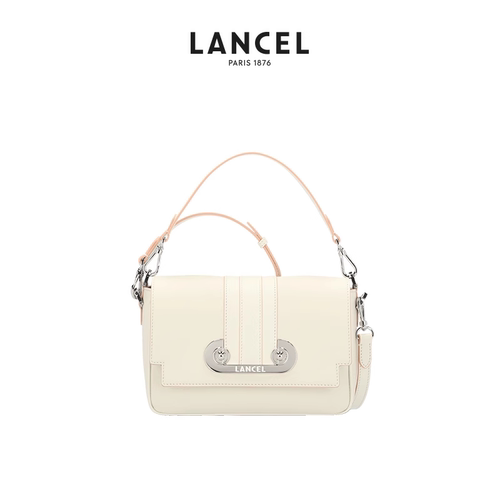 中号斜挎包Lancel/兰姿翻盖轻奢