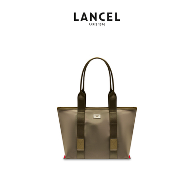 【新品】LANCEL/兰姿 MISTRAL ROLLABLE系列中号单肩手提托特包