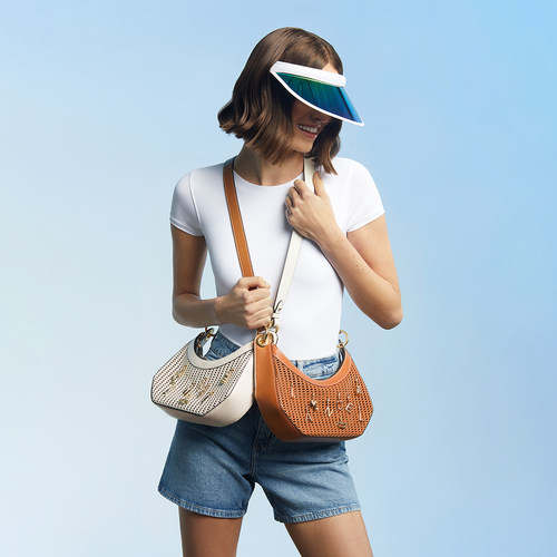 【新品】LANCEL/兰姿 CROISETTE系列中号单肩斜挎包