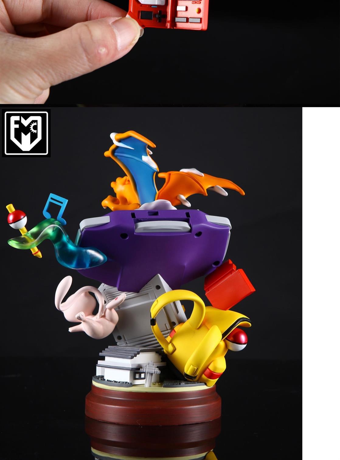 Mfc Pikachu rồng phun lửa gb [năm mươi lăm] hệ thống bộ nhớ Pokemon gka - Capsule Đồ chơi / Búp bê / BJD / Đồ chơi binh sĩ mô hình gundam build divers