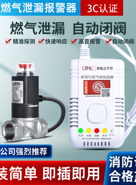 天然气燃气报警器家用煤气警报器