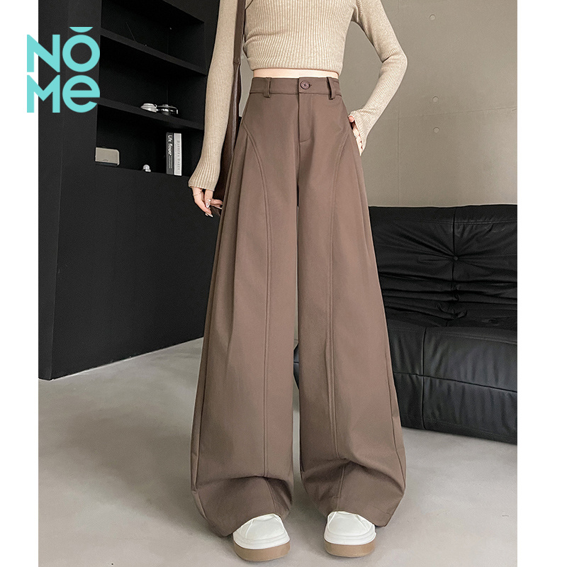高腰宽松气质潮流休闲阔腿裤子