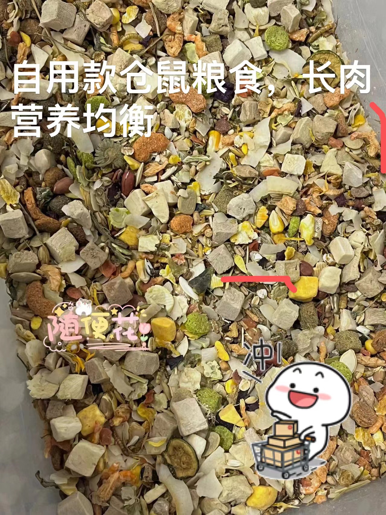 随便花的秘密基地自配粮混合熊粮牧光森林harry熊粮自用长肉熊粮