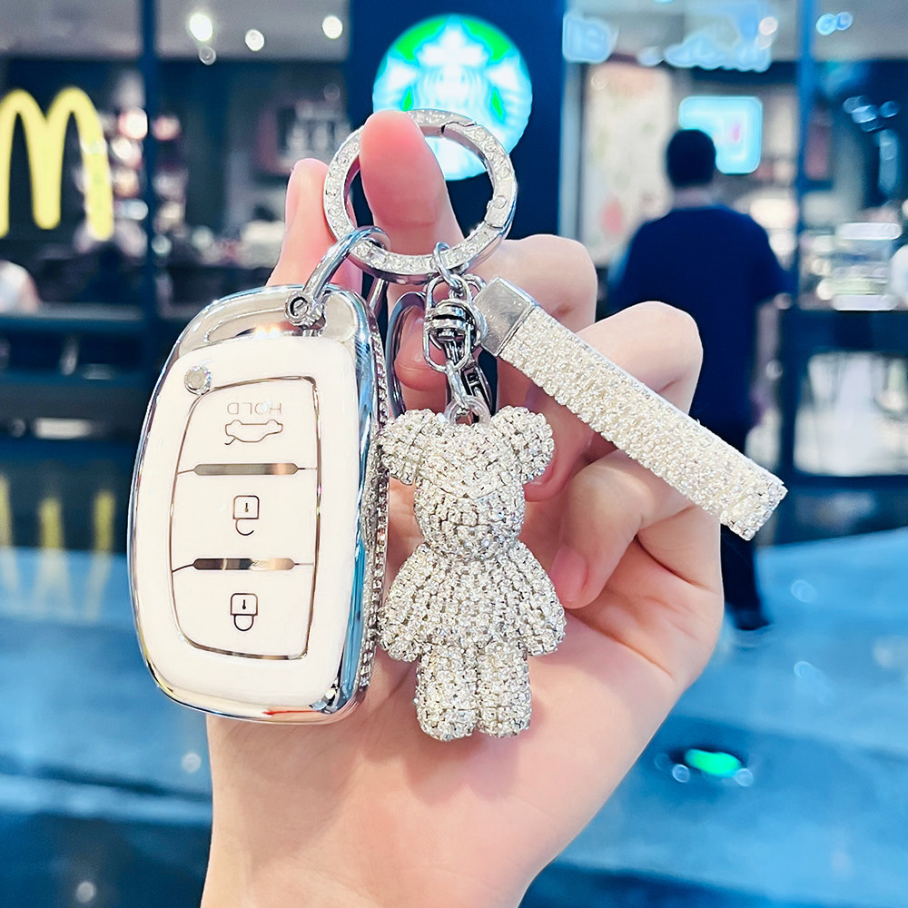 现代多车型女款汽车钥匙套