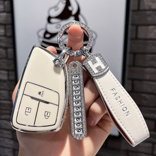 2022款别克昂科威S GS钥匙套20-21款昂科威plus专用车包扣壳男女