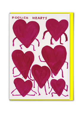 正品英国david shrigleyXbrainbox candy幽默生日祝福贺卡明信片