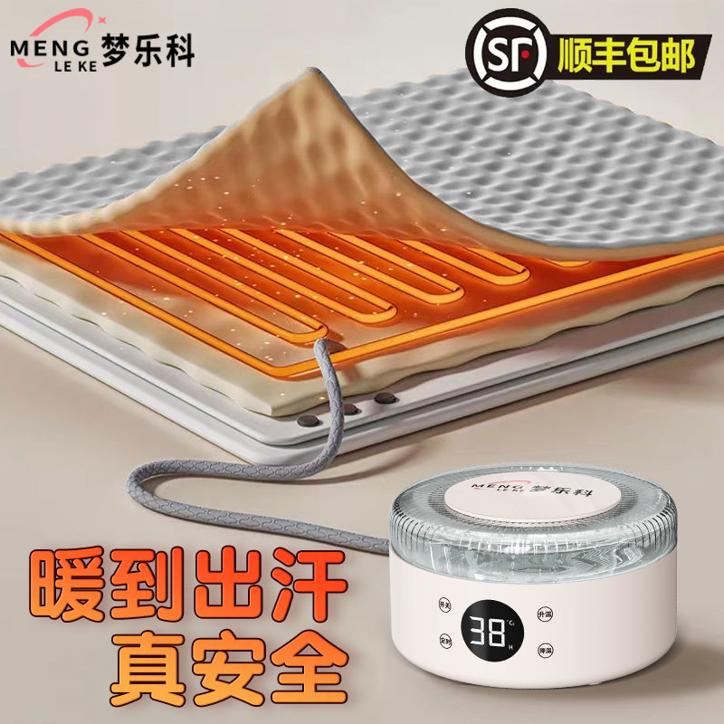 水暖电热毯双人水循环双控家用炕单人2025新款水热毯垫电褥子主机