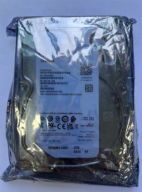 原装 ST4000VX000 4TB 监控硬盘 3.5寸串口4T 垂直CMR SATA3