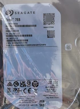 4T 7.2K SAS 3.5寸 ST4000NM003A 企业级服务器硬盘