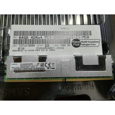 M386A8K40BM1-CRC4Q 64GB 4DRX4 PC4-2400T LRDIMM内存