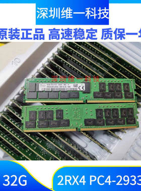 SK 32G 2RX4 PC4-2933Y DDR4 ECC REG RDIMM 服务器内存条