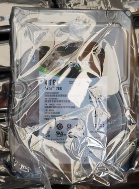 全新银河 EXOS 7E8 ST4000NM0025 4T SAS 3.5 12G 企业级硬盘
