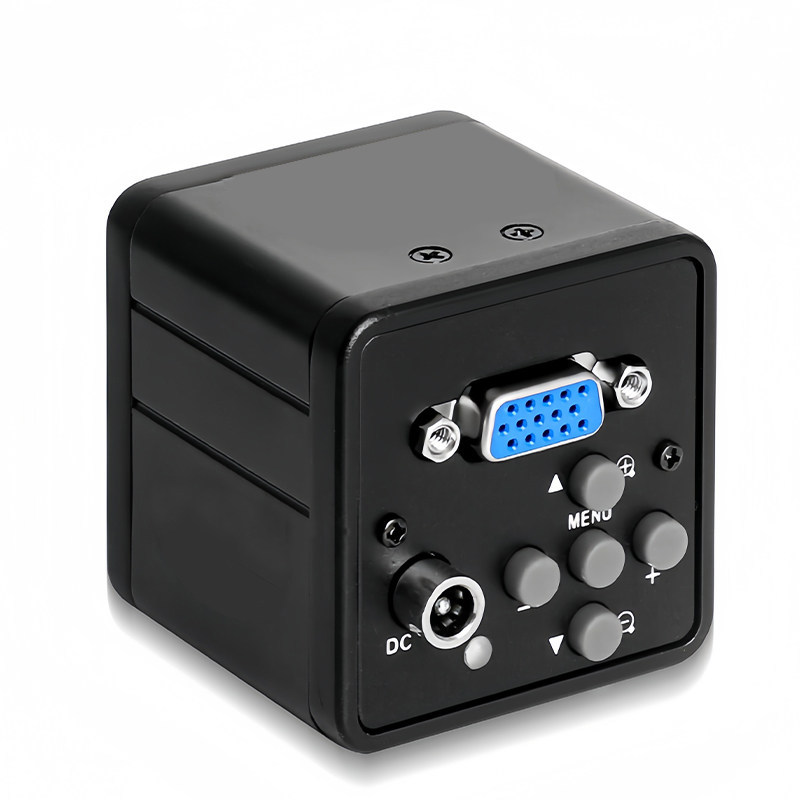 高清200万像素CCD工业相机头电子显微镜VGA机器视觉镜头生产