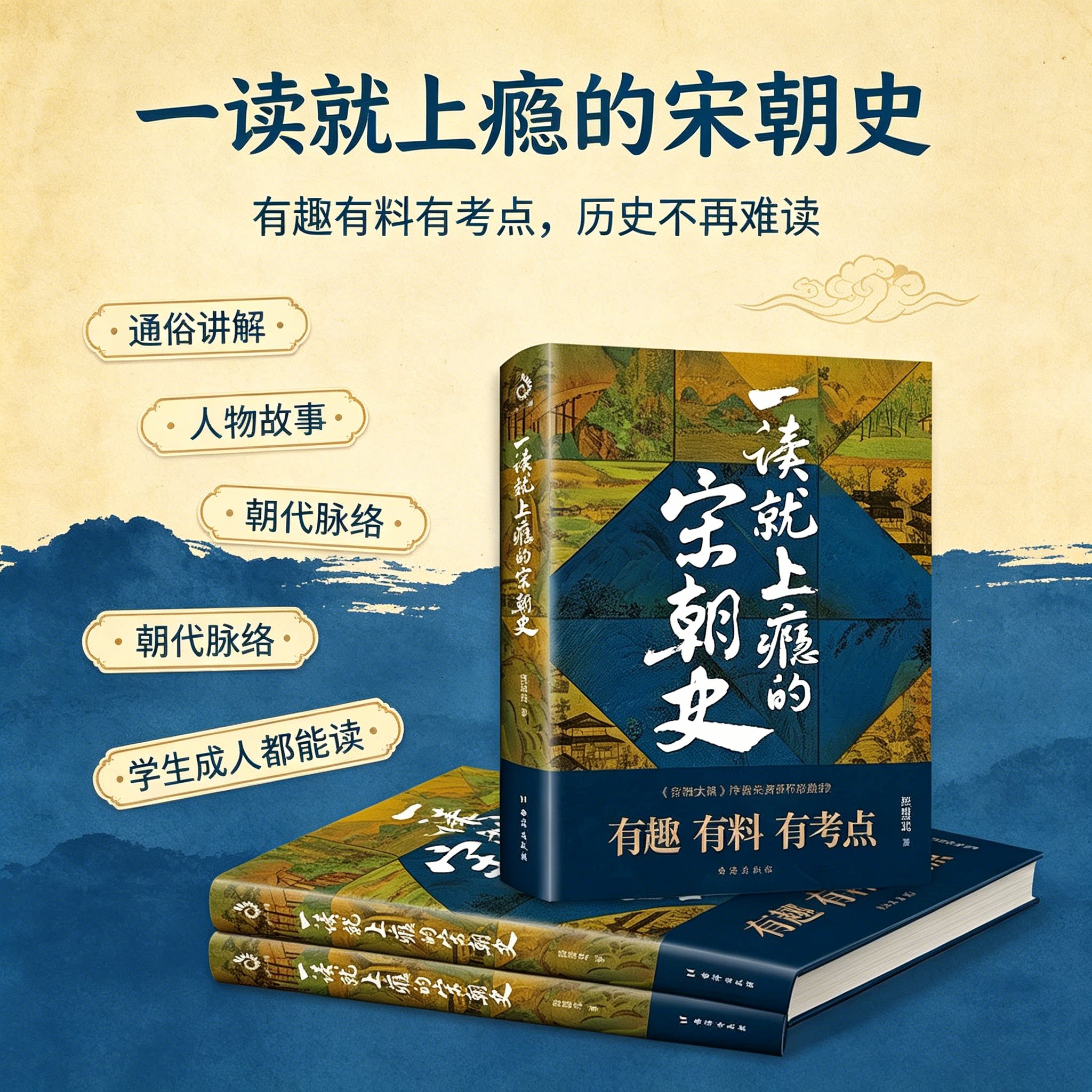适合初中生看的历史书一读就上瘾的宋朝史温伯陵趣说中国历史书通史书籍通俗历史读物