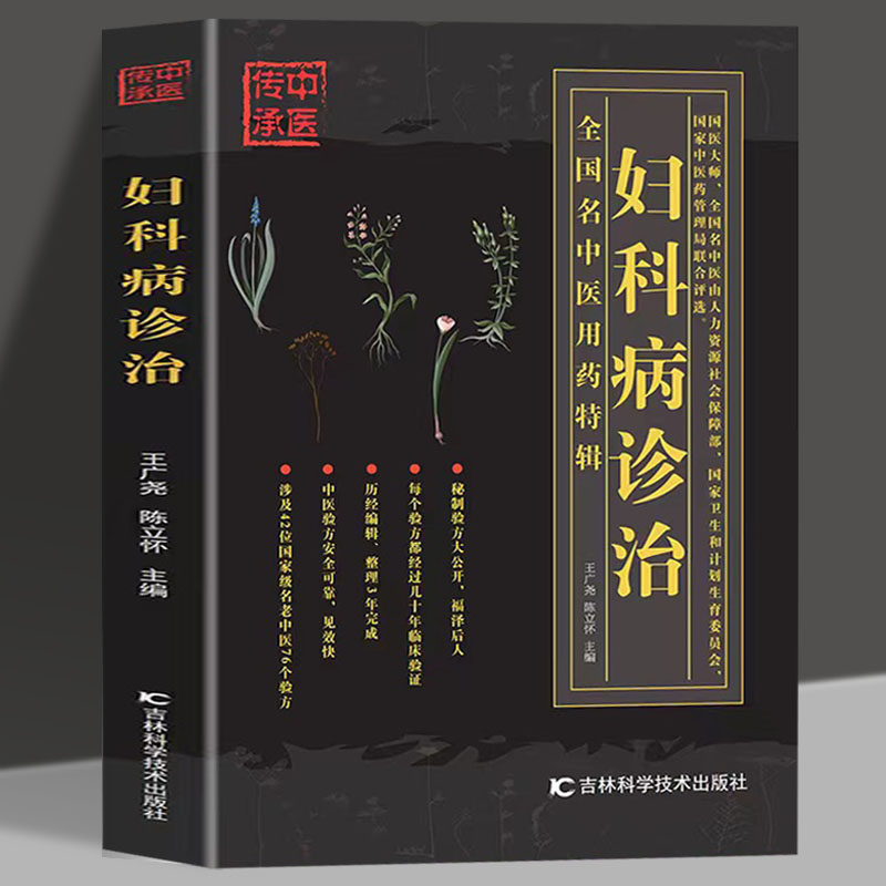 【正版】 妇科病诊治 实用中医妇科学中医妇科诊治手册 月经病中医