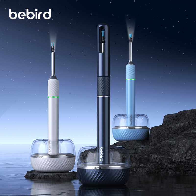 bebird可视挖耳勺采耳工具清洁套装掏耳勺发光耳勺内窥镜镊子耳勺