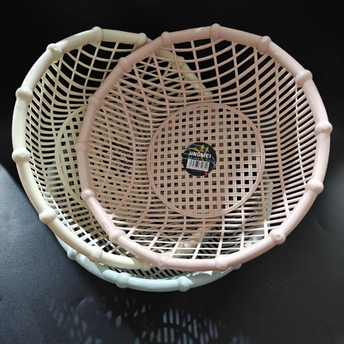 2026新款洗菜篮子仿竹编