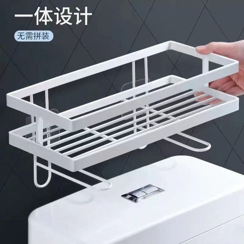 坐便器上储物架马桶置方