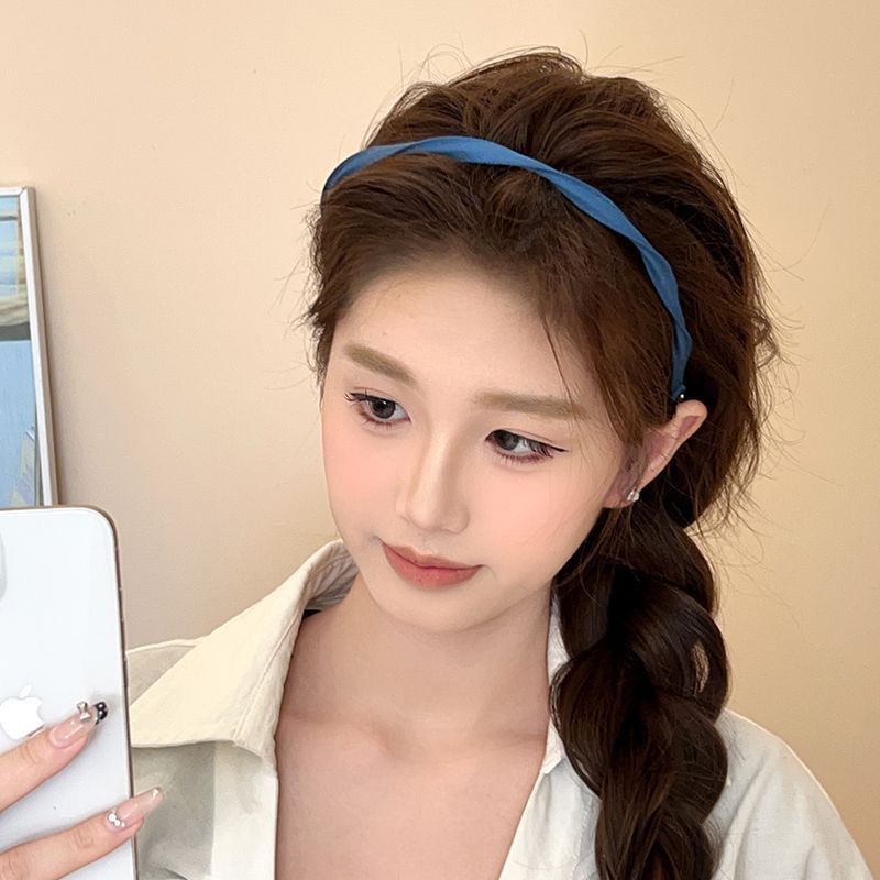 发箍眼镜可戴韩系螺旋细
