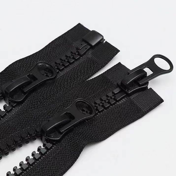 衣服上的长拉链5号8号树脂加厚粗齿拉链羽绒服夹克校服通用型耐用