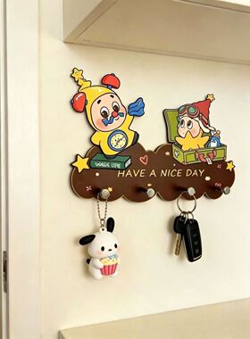 门上装饰玄关钥匙收纳架