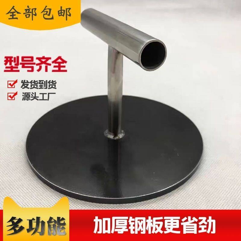 压饼器铁板烧压板铁板鱿鱼烧饼专用特厚铁板烧工具长方形圆形压饼