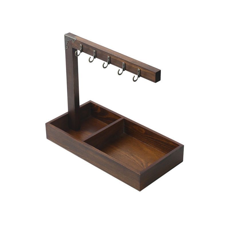 门口藏钥匙神器实木创意