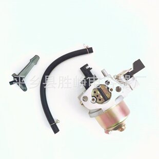 GX160汽油机动力水泵化油器 168F/170F小型汽油抹光磨光机化油器