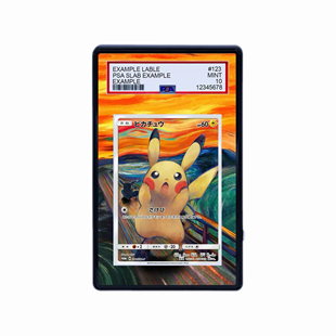 PSA 评级款拓展卡砖扩展卡砖卡牌宝可梦呐喊皮卡丘UV拓图保护壳