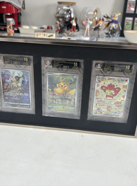 PSA BGS 评级卡铝合金卡框展示框球星卡宝可梦收纳卡框陈列装裱框