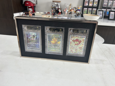 PSA BGS 评级卡铝合金卡框展示框球星卡宝可梦收纳卡框陈列装裱框