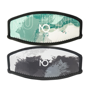 NuJune潜水面镜护发带3MM双面魔术贴开合款防缠发打结潜水伴侣