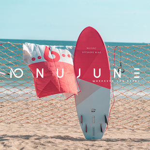 NuJune X离岸风联名款 河豚冲浪板浅滩滑水成人站立式水上划水板