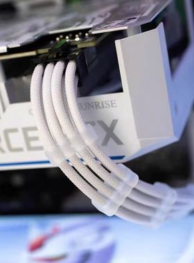 电脑线束整理电脑电源模组理线梳 主板24PIN理线器CPU显卡线夹8PI