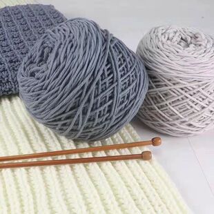 钩帽子的专用线8股情人棉毛线八股手工编织围巾中粗毛线钩针棒针