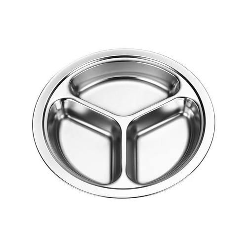 小号三格蒸盘特厚分格户