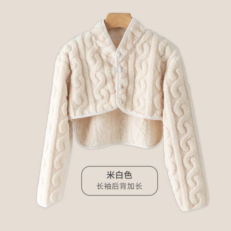 睡觉护颈肩睡觉肩颈保暖长袖坎肩女珊瑚绒喂奶披肩玩手机护肩200,居家日用,护膝/护腰/护肩/护颈,淘宝优惠券,粉丝福利购,淘宝优惠卷