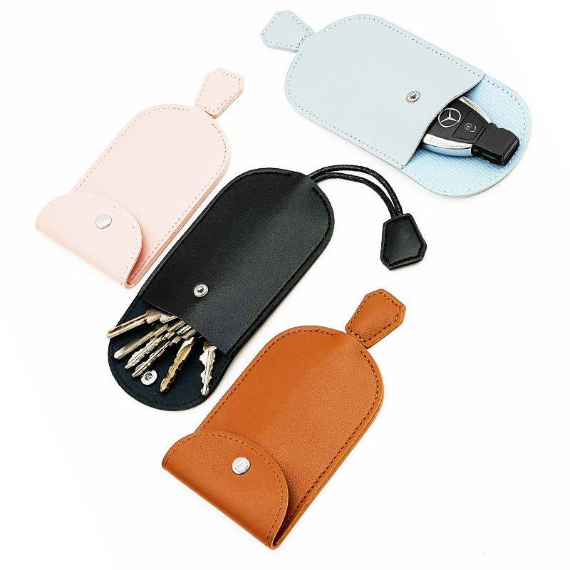 钥匙包男款新款简约便携钥匙收纳保护套抽拉式大容量汽车通用钥匙