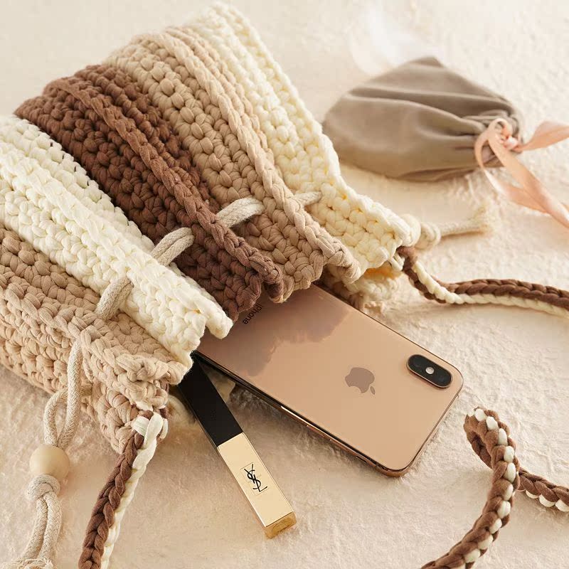 钩包包专用线手风琴手工