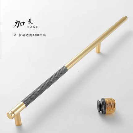 现代简约铝合金家具拉手现代抽屉门把手单孔门拉手把手