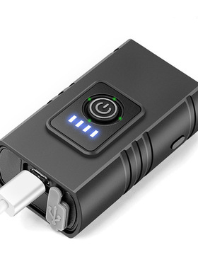 新款双T6自行车灯USB充电户外防水骑行照明前灯灯山地车灯