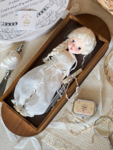 pipichill·纯白沙漠废土风灯笼裤套装Blythe/Ob22/24azone娃衣