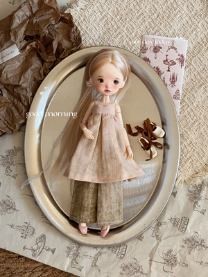 现货Blythe小布/蓝豆豆/OB22OB24六分娃衣简约高级感套装