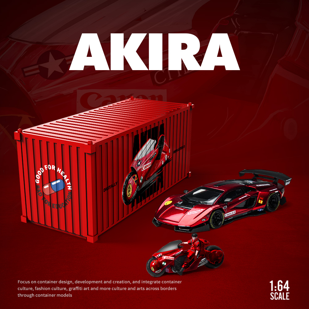 壹号站台|TM & PSC车舍 AIT展会首发 康塔什 阿基拉 合金模型摆件