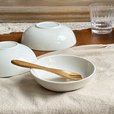 一人食小深盘小碗陶瓷简约