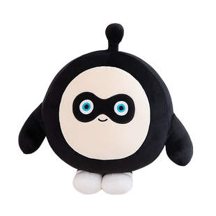 正版蛋仔派对公仔玩偶黑蛋贩子娃娃毛绒玩具女生抱枕儿童生日礼物